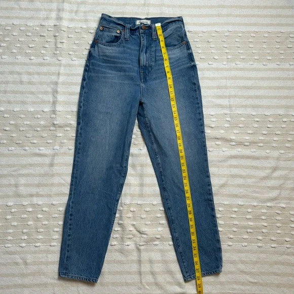 Madewell the momjean blue jeans size 26 - Picture 3 of 11